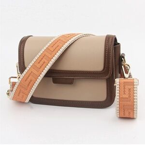 Jacquard Orange Crossbody strap, inspired replacement strap, guitar strap NWT